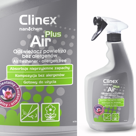 Odświeżacz powietrza bez alergenów CLINEX Air Plus - Orientalny 650ML