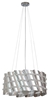 Lampa wisząca metalowy abażur z koralikami 60W Smile Candellux 31-40633