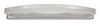 Kinkiet łazienkowy chrom zimny biały LED 7W 58cm Nike Candellux 20-37381