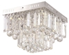 Lampa sufitowa LED chrom plafon Carmina 98-44716