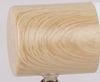 Lampa sufitowa ścienna listwa biała + drewno 2x40W Puerto Candellux 92-62659