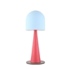 Lampka stołowa czerwona/niebieska E27 Visby Ledea 50501163