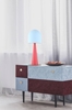 Lampka stołowa czerwona/niebieska E27 Visby Ledea 50501163