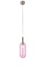 Lampa wisząca szklana różowa LED 6W Fiuggi Ledea 50133212