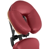 Krzesło do masażu tatuażu przenośne składane Montpellier Red do 130 kg czerwone
