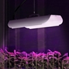 Lampa do wzrostu uprawy roślin pełne spektrum 25 x 17 cm 136 LED 100 W srebrna