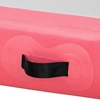 Mata materac ścieżka gimnastyczna akrobatyczna nadmuchiwana 400 x 100 x 20 cm różowa