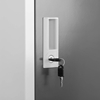 Szafa skrytka socjalna ubraniowa metalowa z zamkami na klucz 3-drzwiowa