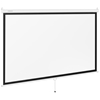 Ekran do projektora półautomatyczny ścienny sufitowy matowy biały 100'' 229.5x145 cm 16:9