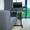 Stolik stojak pod laptopa składany mobilny na kółkach regulowana wys. 55-80 cm maks. 5 kg