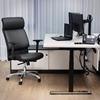 Krzesło fotel biurowy obrotowy regulowany z podłokietnikami 3D maks. 150 kg