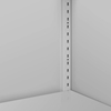 Szafa biurowa metalowa na dokumenty 4 półki z drzwiami uchylnymi wys. 180 cm SZARA
