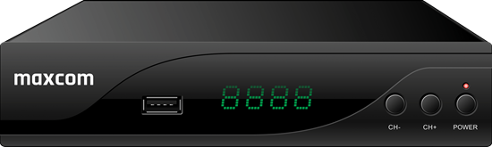 Tuner DVB-T2 i DVB-T Maxcom Home MaxTV-T2 HDMI USB