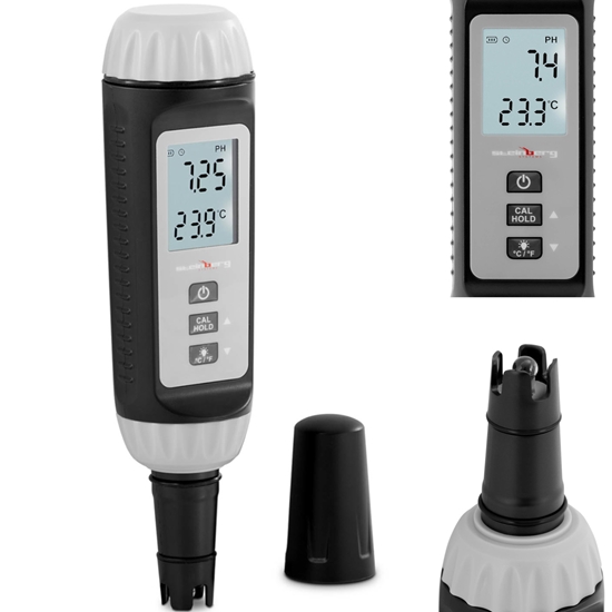 Kwasomierz miernik tester pH temperatury cieczy elektroniczny LCD 0-14 0-60C