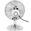 Wentylator wiatrak biurkowy stołowy śr. 295 mm 3 prędkości 30 W srebrny