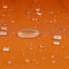 Parasol ogrodowy tarasowy okrągły uchylny z korbką śr. 270 cm pomarańczowy