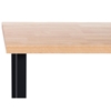 Stół warsztatowy regulowany z drewnianym blatem 680 kg 122 x 51 cm