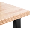 Stół warsztatowy regulowany z drewnianym blatem 680 kg 155 x 51 cm