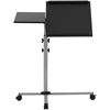 Stolik stojak pod laptopa odchylany regulowany 2 blaty 45 x 75 cm 770 - 870 mm