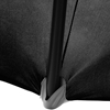 Pokrowiec elastyczny uniwersalny na stół okrągły śr. 120 cm czarny