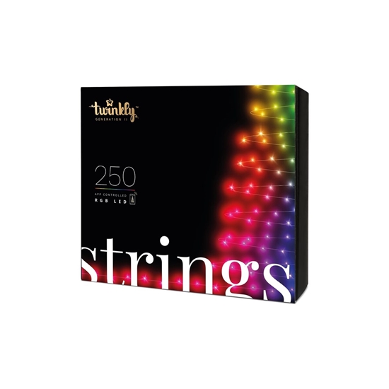Inteligentne oświetlenie choinkowe - Twinkly Strings 250 LED RGB 20 m