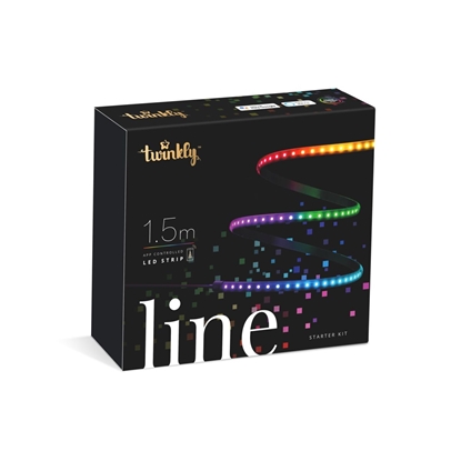 Inteligenta taśma LED - Twinkly Line 90 LED RGB Starter Kit - 1,5 m