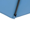 Parasol ogrodowy tarasowy prostokątny z korbką 200 x 300 cm niebieski