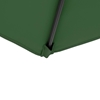 Parasol ogrodowy tarasowy okrągły śr. 270 cm zielony