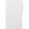 Biurko komputerowe na metalowym stelażu 120 x 73 cm biało-szare