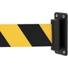 Taśma odgradzająca ostrzegawcza w kasecie ściennej 2 m żółto-czarna