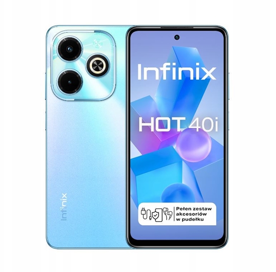 Smartfon INFINIX Hot 40i 8/256GB Palm Blue